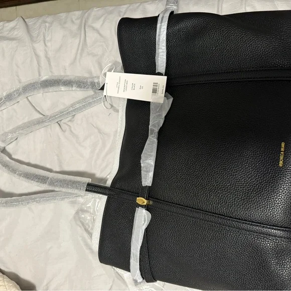 Veronica Beard Black Textured Handbag - Picture 3 of 10